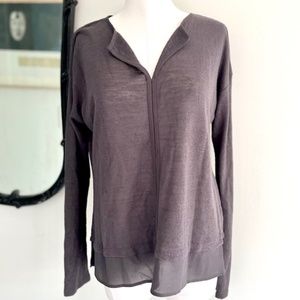 Sanctuary Gunmetal Long Sleeve Top